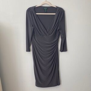 Lauren Ralph Lauren Dark Gray Dress
